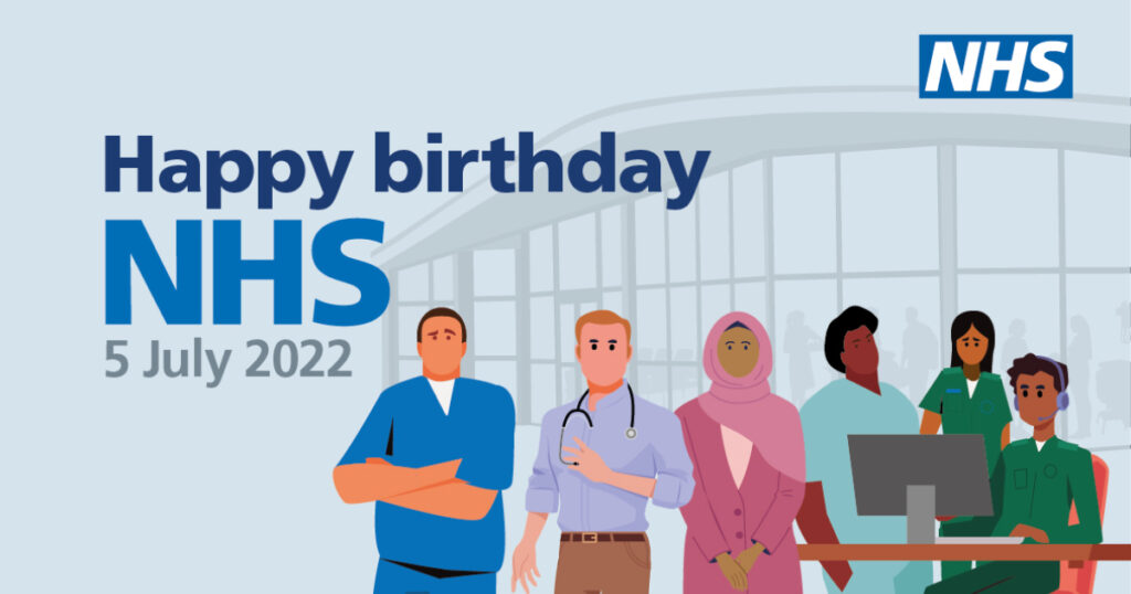 NHS 74 birthday